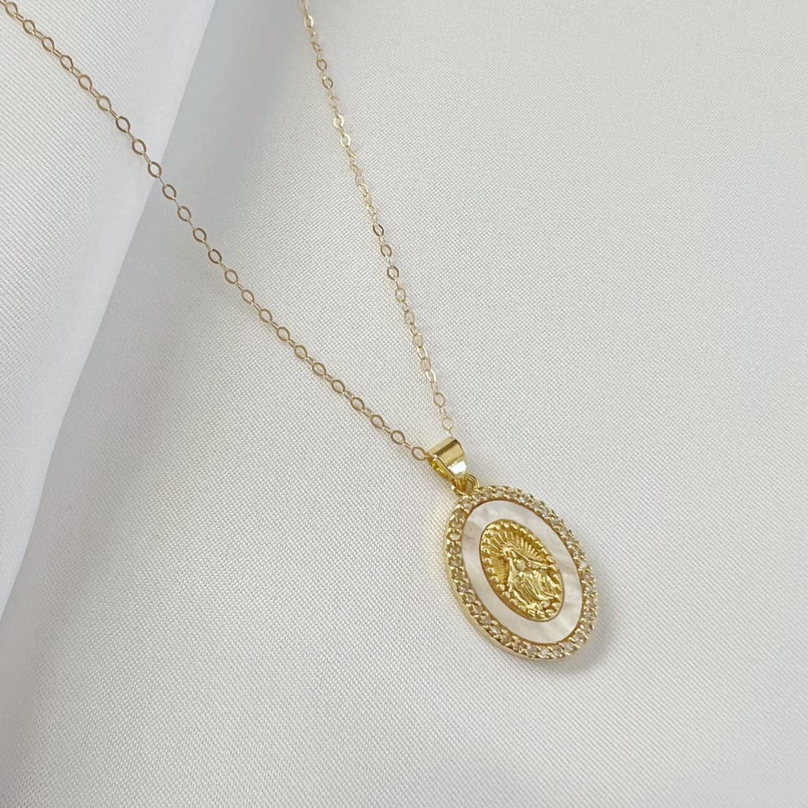 Mary Pendant Necklace