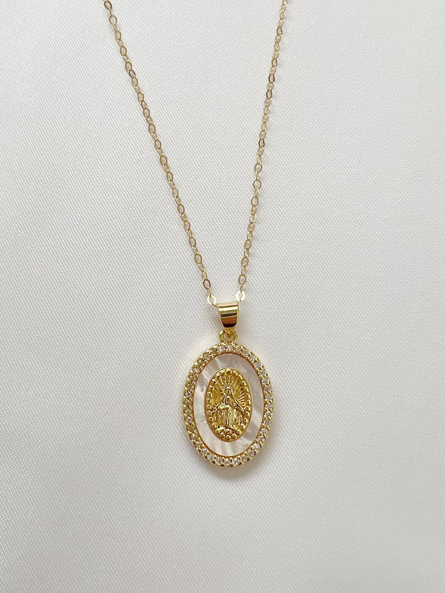 Mary Pendant Necklace