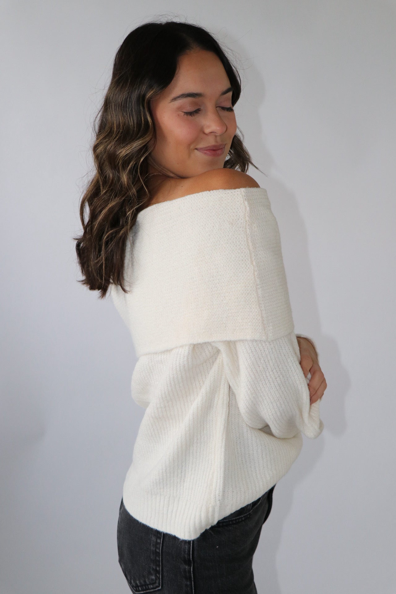 Lyla Off-Shoulder Sweater