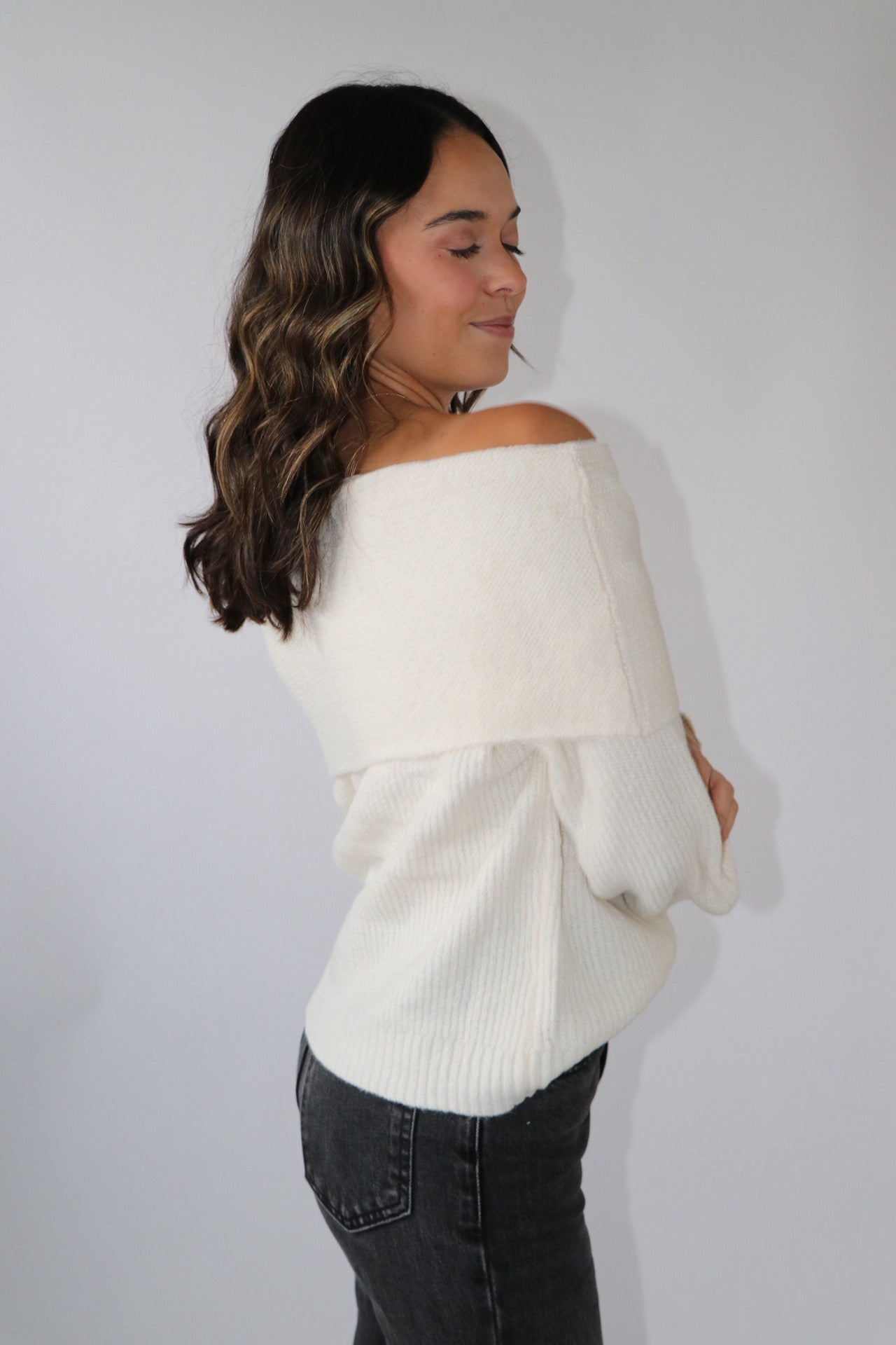 Lyla Off-Shoulder Sweater