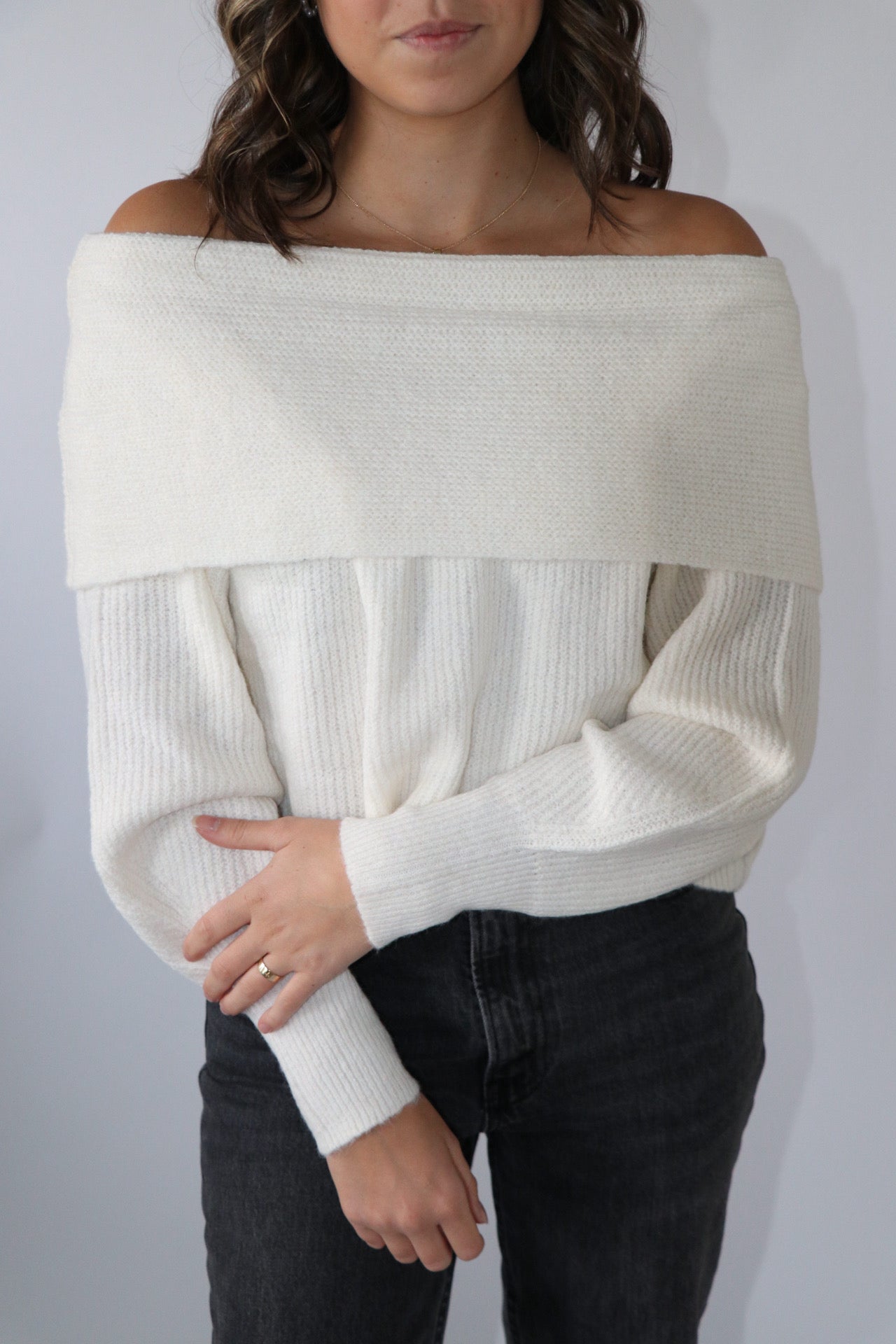 Lyla Off-Shoulder Sweater