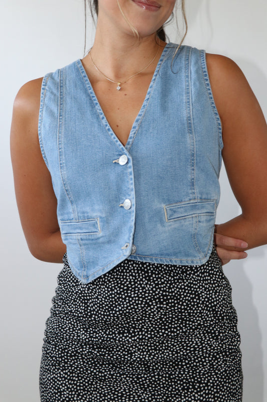 Kelsey Denim Vest