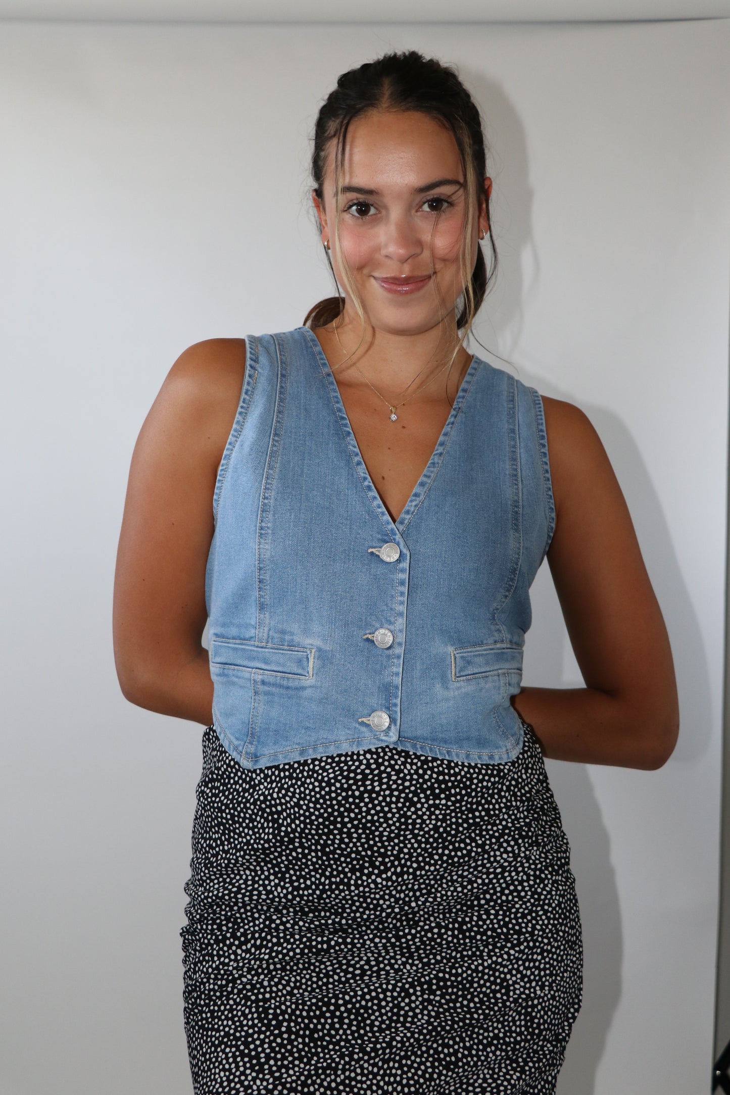 Kelsey Denim Vest