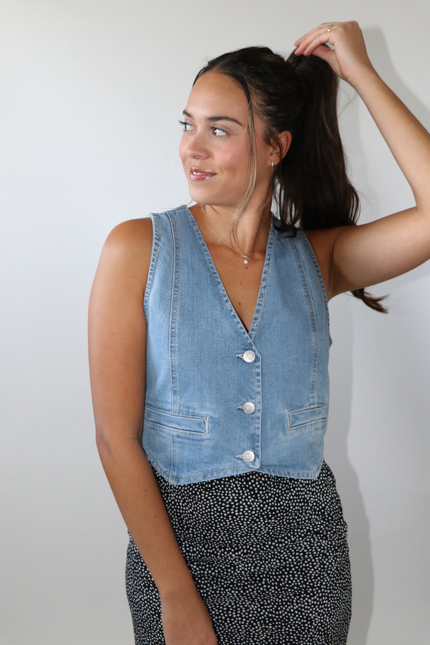 Kelsey Denim Vest