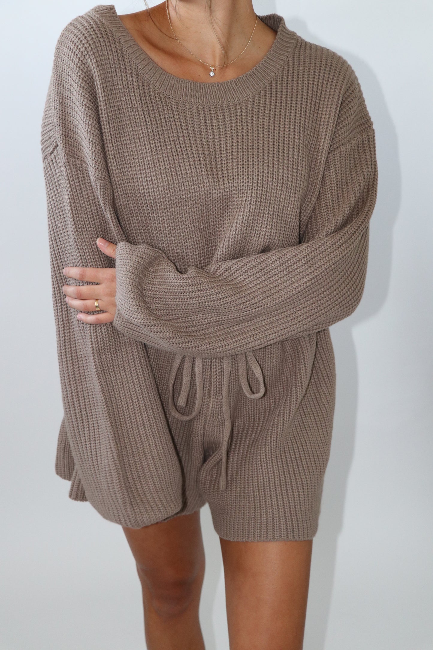 Kaylen Sweater Romper