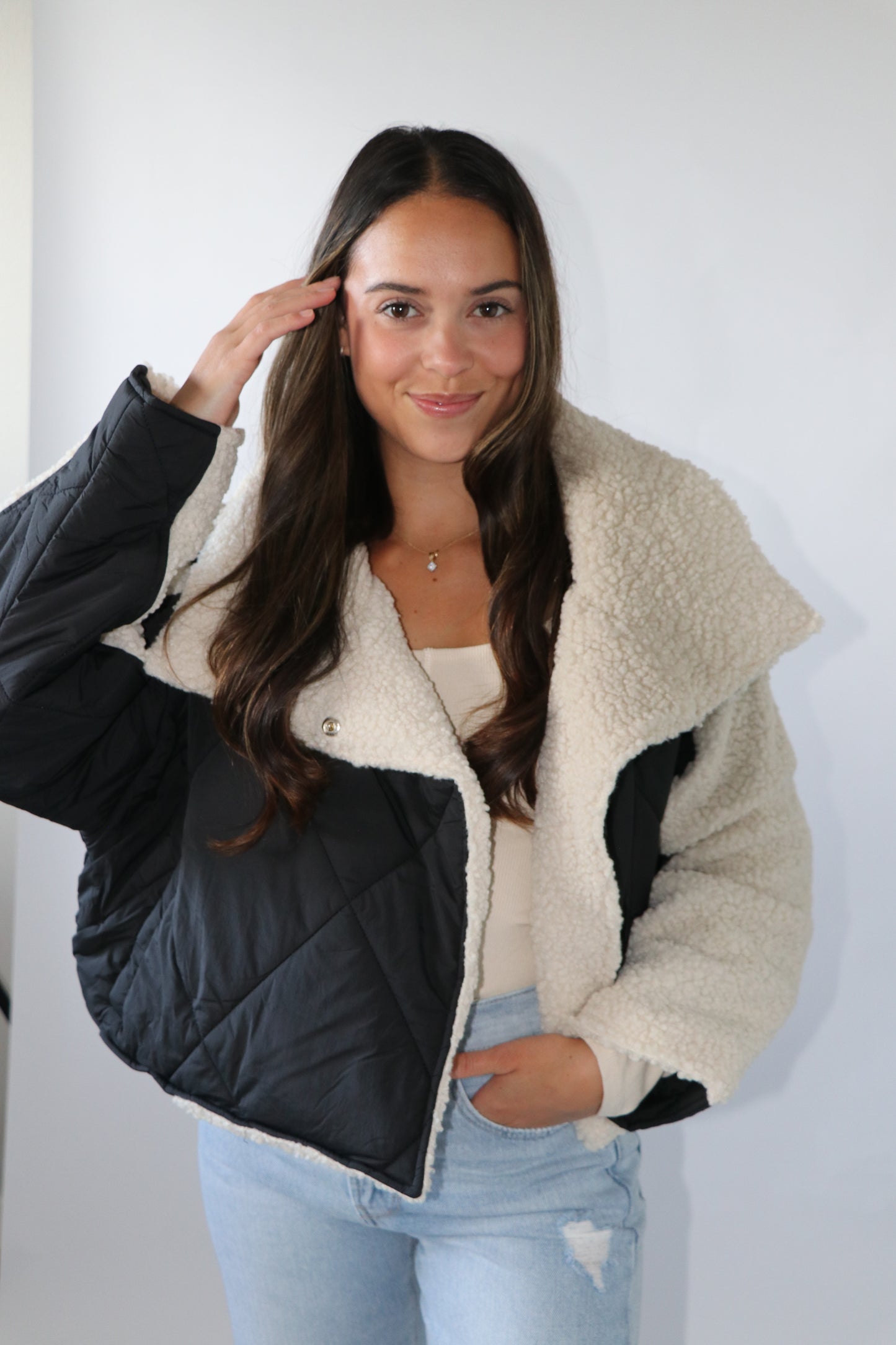 Feelin' Fall Sherpa Jacket