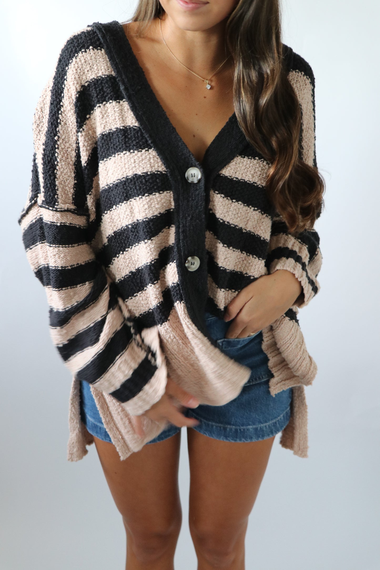 Layla Striped Cardigan