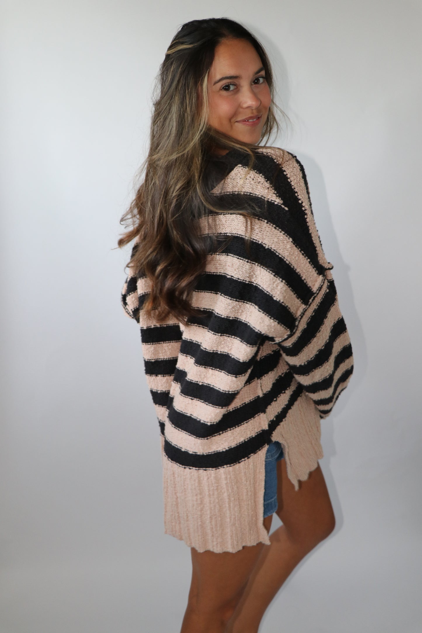 Layla Striped Cardigan