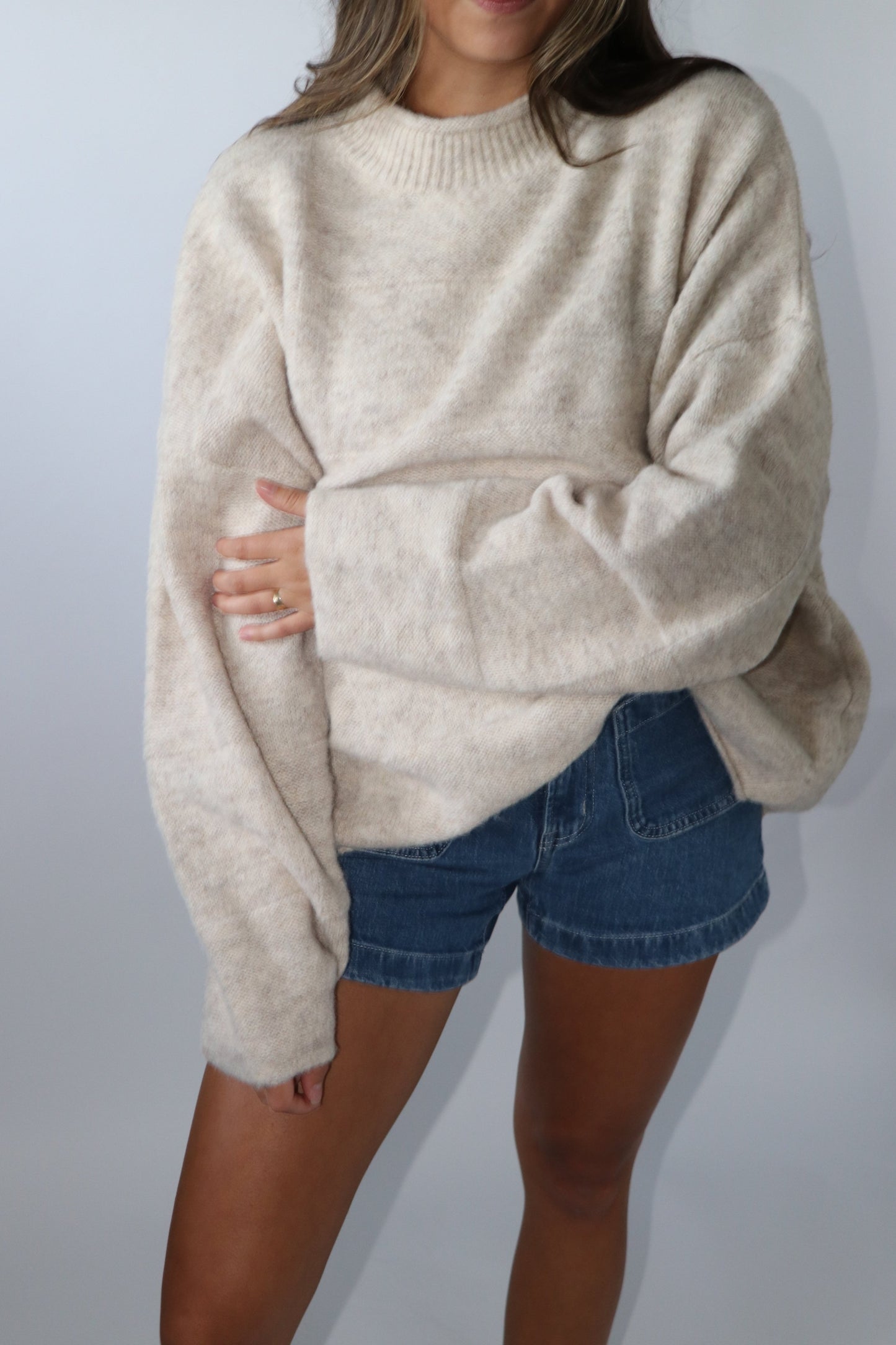 Ryleigh Sweater - Taupe