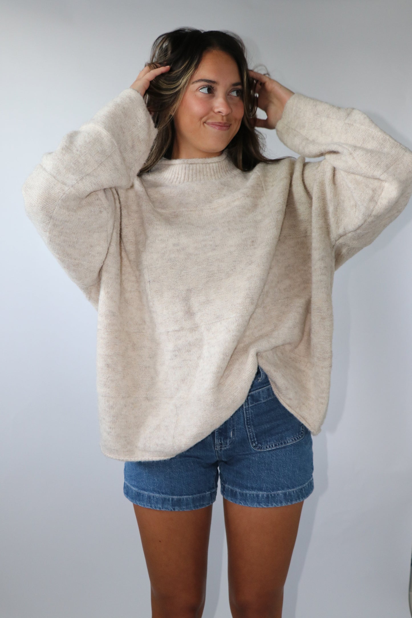 Ryleigh Sweater - Taupe