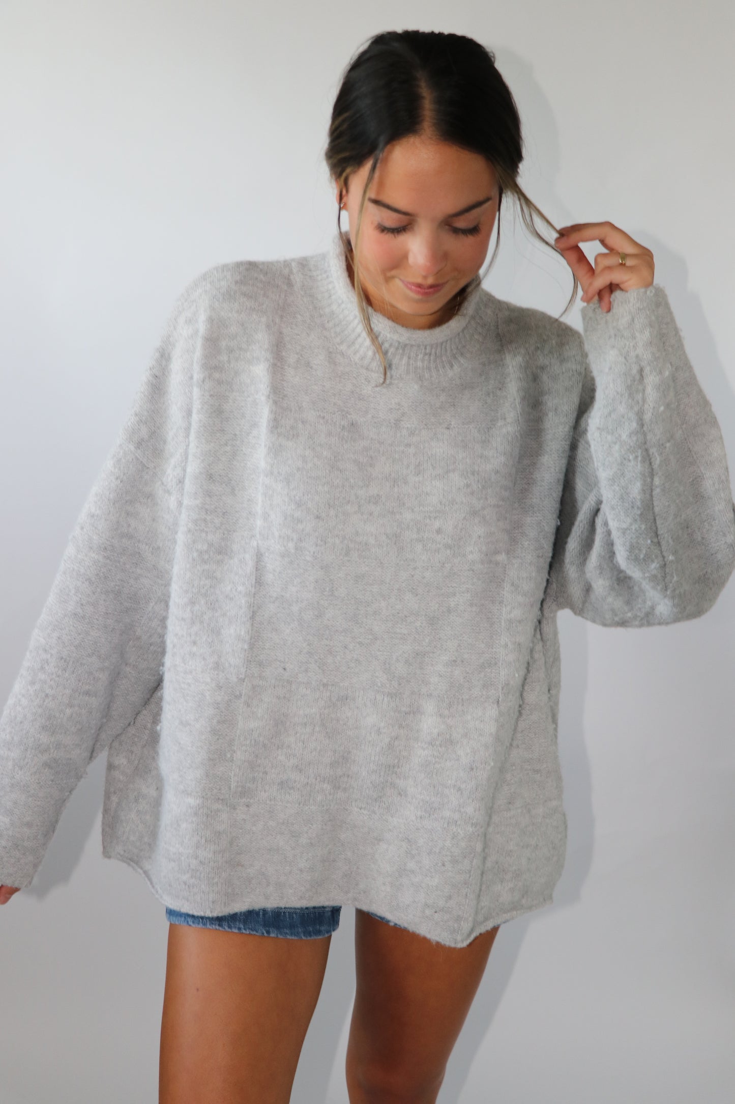 Ryleigh Sweater - Heather Gray