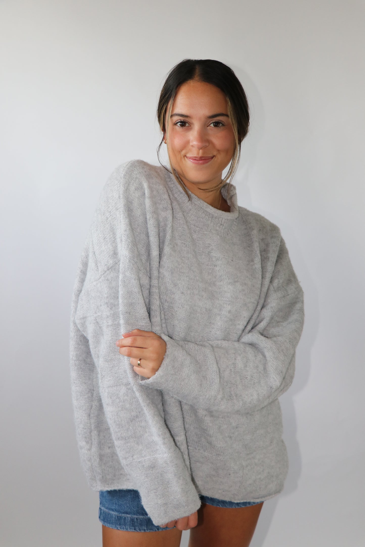 Ryleigh Sweater - Heather Gray